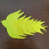  Set 9 chim én xốp dẻo kim tuyến trang trí Tết 