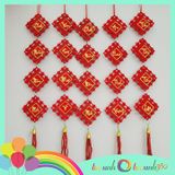  Set 5 phụ kiện nỉ nhung treo trang trí Tết (ngẫu nhiên) Mẫu thoi 4,5 x 20 cm 