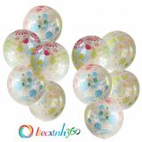  Bong bóng cao su trong Happy Birthday gói 10 cái 