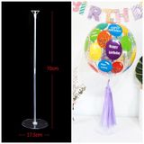  Bộ que gắn bong bóng có đế 70 cm (1 nhánh đế trong) 