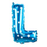  Bong bóng chữ cái 35 cm màu xanh (A-Z foil balloons 16'' Blue) 