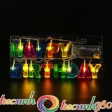  DÂY ĐÈN LED HAPPY BIRTHDAY DÙNG PIN MÀU VÀNG ẤM 
