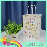  02 túi giấy đựng quà cho tiệc sinh nhật (15 x 21 x 8 cm) 