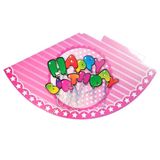  6 nón sinh nhật Happy Birthday hồng 
