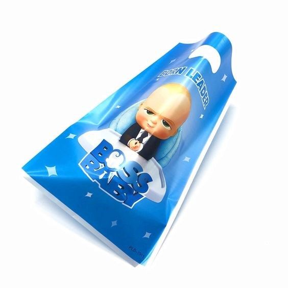  10 túi quà Party gift bag 17 x 25 cm hình Baby Boss 