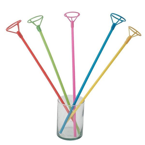  10 bộ que gắn bong bóng 25cm 