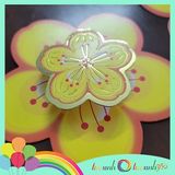  Set hoa mai giấy nổi trang trí Tết - 4 cái lớn 