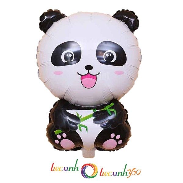  Bong bóng hình gấu trúc 