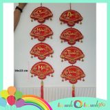  Phụ kiện treo trang trí Tết chữ Việt - Quạt chuông 