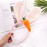  Cài tóc tai thỏ cà rốt 