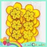  Set hoa mai giấy nổi trang trí Tết - 6 cái lớn 