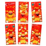  Bộ 6 Bao Lì Xì Phát Tài Phát Lộc 