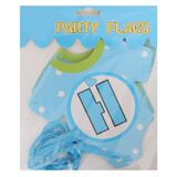  Dây treo Happy Birthday hình áo màu xanh cho bé 