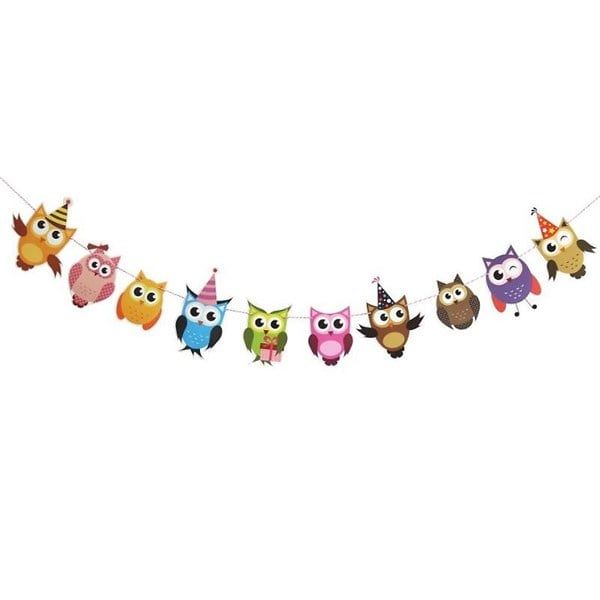  Dây treo trang trí tiệc hình cú mèo 