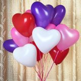  Bong bóng cao su trang trí hình trái tim gói 20 cái 
