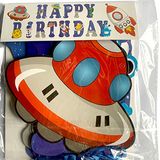  Dây chữ Happy Birthday chủ đề không gian - M2 