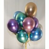  Bong bóng cao su chrome (Metallic balloons) nhiều màu 