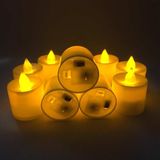  24 nến điện tử đèn led tặng kèm vỉ 50 pin 
