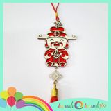  Thần tài treo trang trí Tết bằng gỗ 