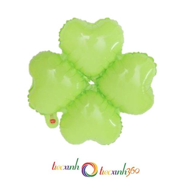  Bong bóng hình cỏ 4 lá 