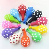  Bong bóng cao su chấm bi nhiều màu gói 10 cái 