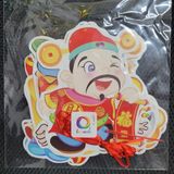  Dây treo banner thần tài giấy trang trí Tết 