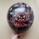  Bong bóng cao su trang trí Halloween-Màu đen gói 10 cái 