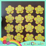  Set hoa mai giấy nổi trang trí Tết - 16 cái nhỏ 