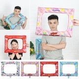  Khung hình bong bóng Happy Birthday 