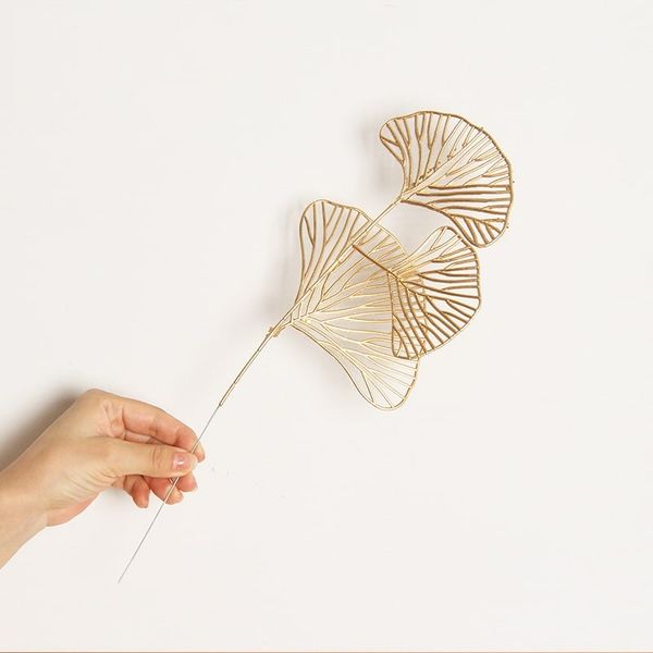  1 nhánh rẻ quạt 3 lá trang trí tết 