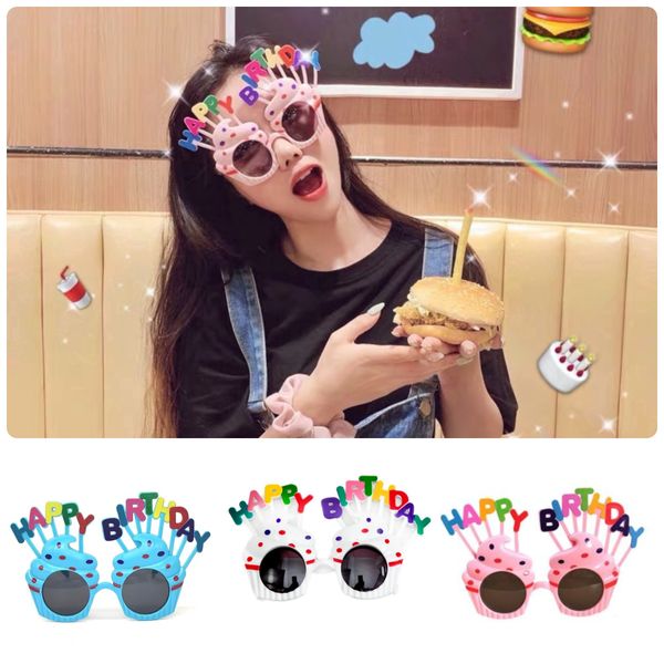  Mắt kính sinh nhật cupcake 