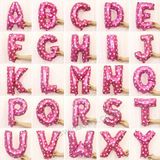  Bong bóng chữ cái 35 cm màu hồng (A-Z foil balloons 16'' Pink) 