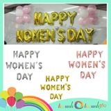  Bộ bong bóng chữ Happy Women's Day 