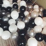  Bong bóng mix đen - trắng - bạc gói 30 cái 