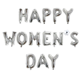  Bộ bong bóng chữ Happy Women's Day 