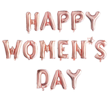 Bộ bong bóng chữ Happy Women's Day 