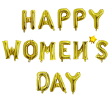  Bộ bong bóng chữ Happy Women's Day 