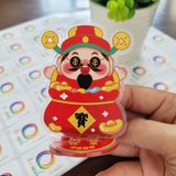  Thần tài nhựa acrylic 