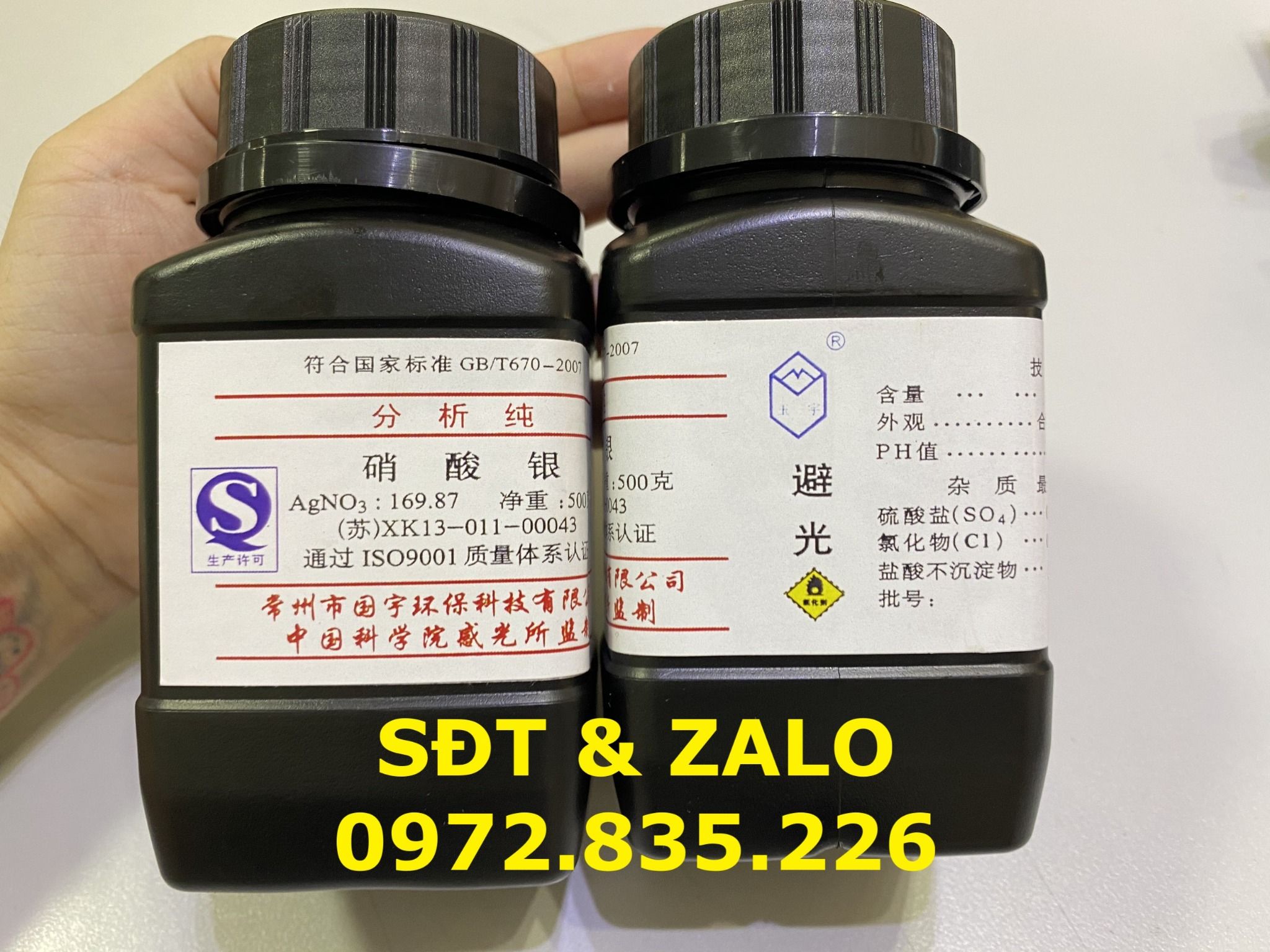  Muối Bạc AgNO3 - Bạc Nitrat - Sliver Nitrate 