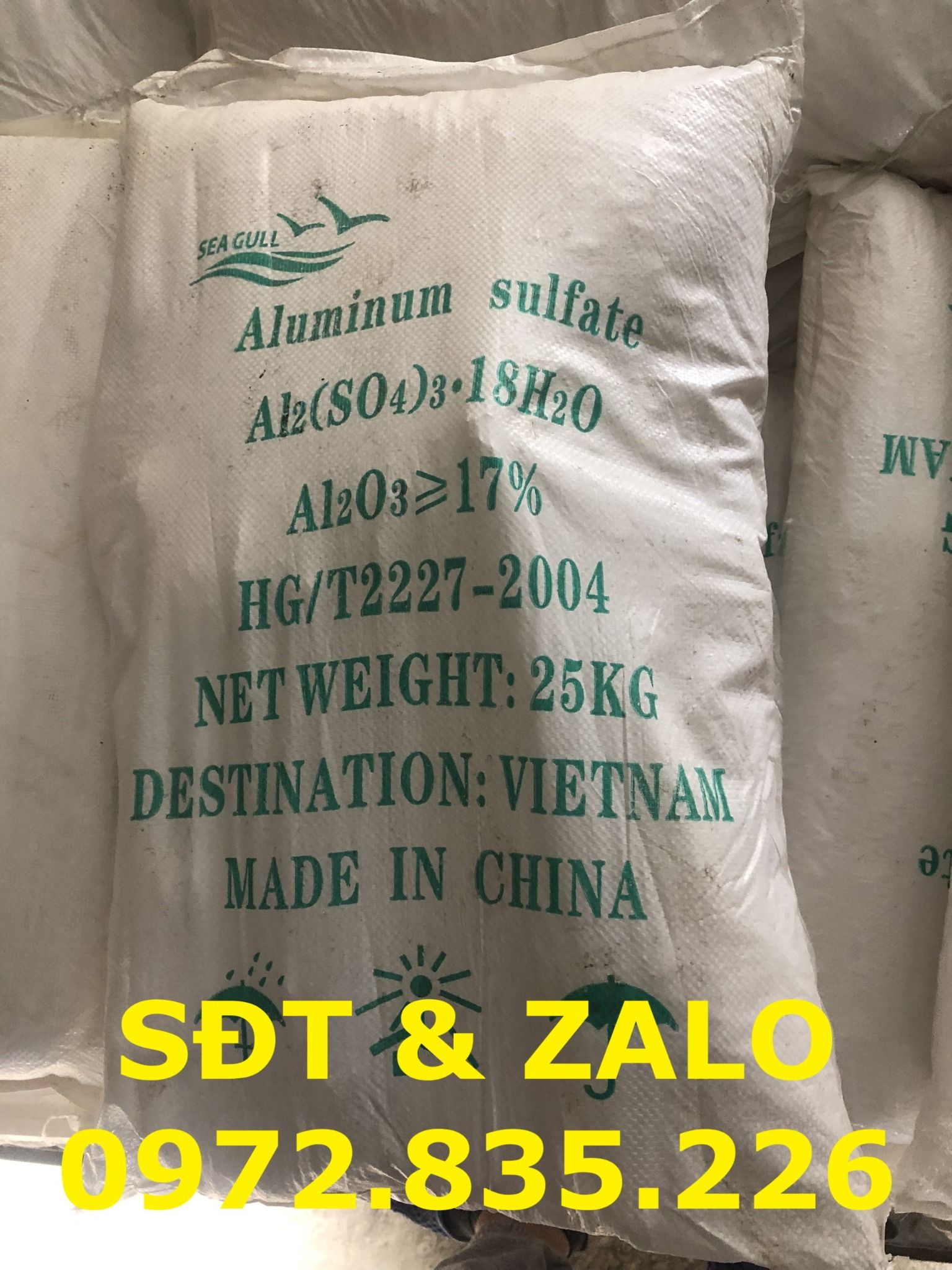 Mua bán Aluminum Sulfate - Phèn đơn Nhôm Sunphat - Al2(SO4)3.18H2O –  KDCCHEMICAL