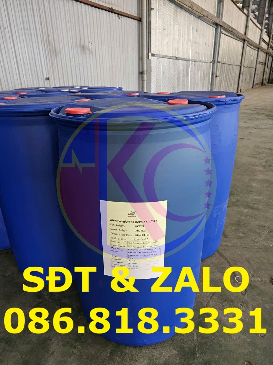  Alkyl Polyglycoside - Chất hoạt động bề mặt APGs 