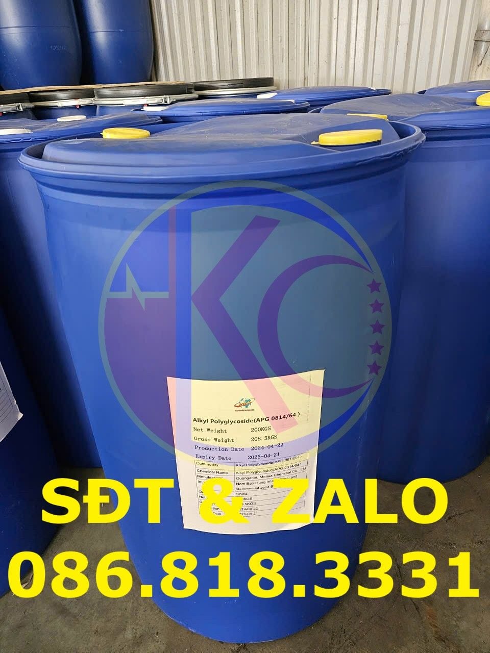  Alkyl Polyglycoside - Chất hoạt động bề mặt APGs 