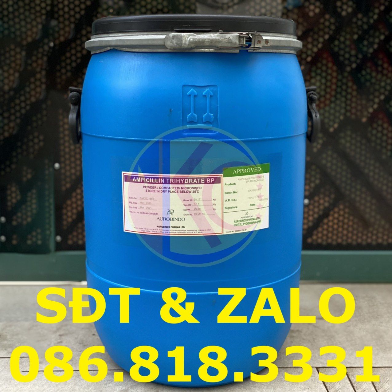  Ampicillin - Ampicilin Trihydrate 