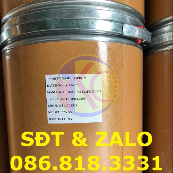  AcetylSalicylic Acid - Aspirin - C9H8O4 