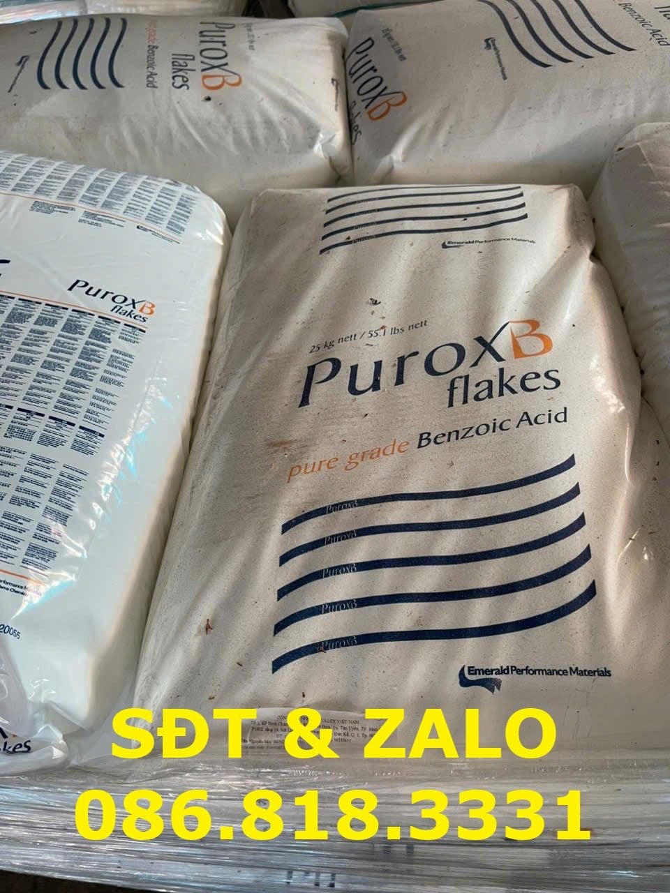  Acid Benzoic - Axit Benzoic - C6H5COOH 