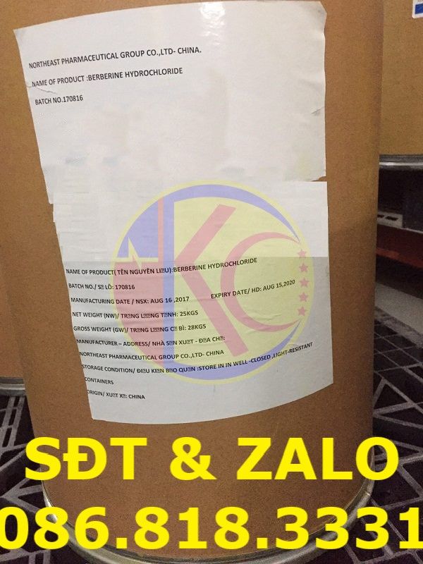  Berberine Hydrochloride - Berberine HCL 