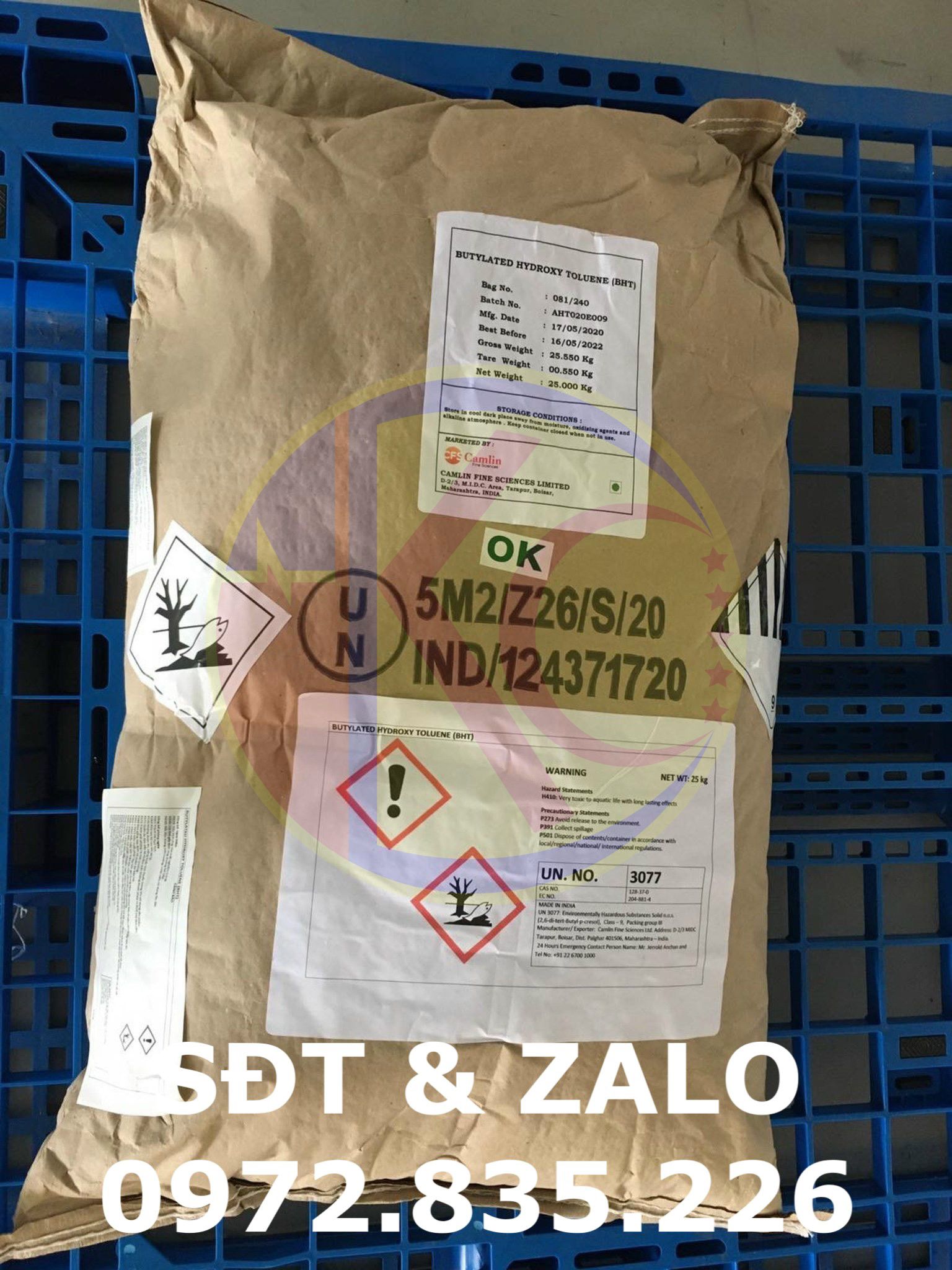  Butylated Hydroxy Toluene - BHT - Chất chống oxi hóa dầu 