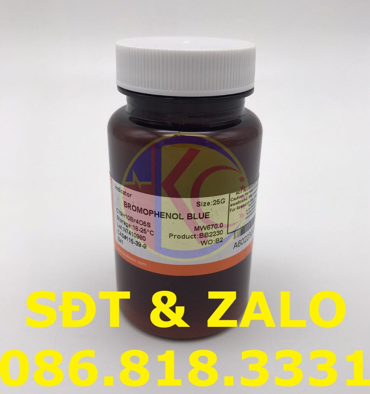  Bromophenol Blue - Xanh Bromophenol - C19H10Br4O5S 