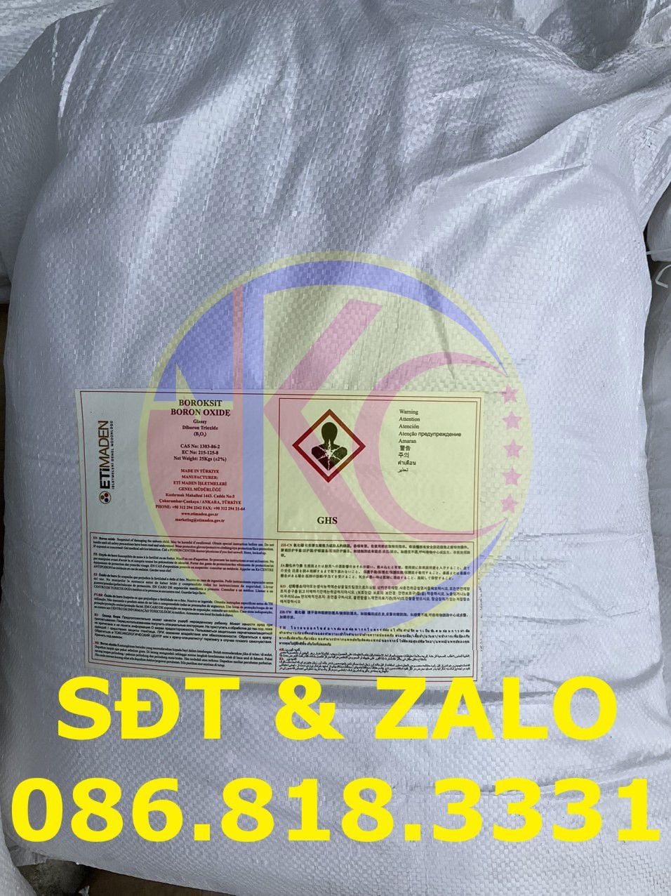  Boron Oxit - Boron Trioxide - B2O3 