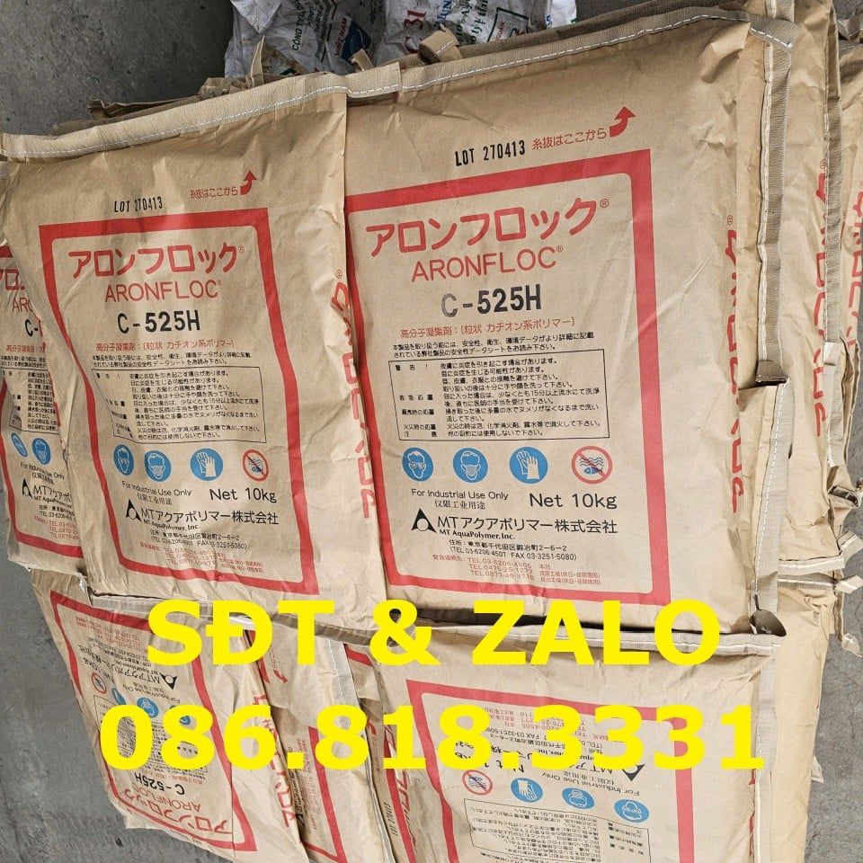 Polimer Aronfloc C525H - Chất trợ lắng, đông tụ 